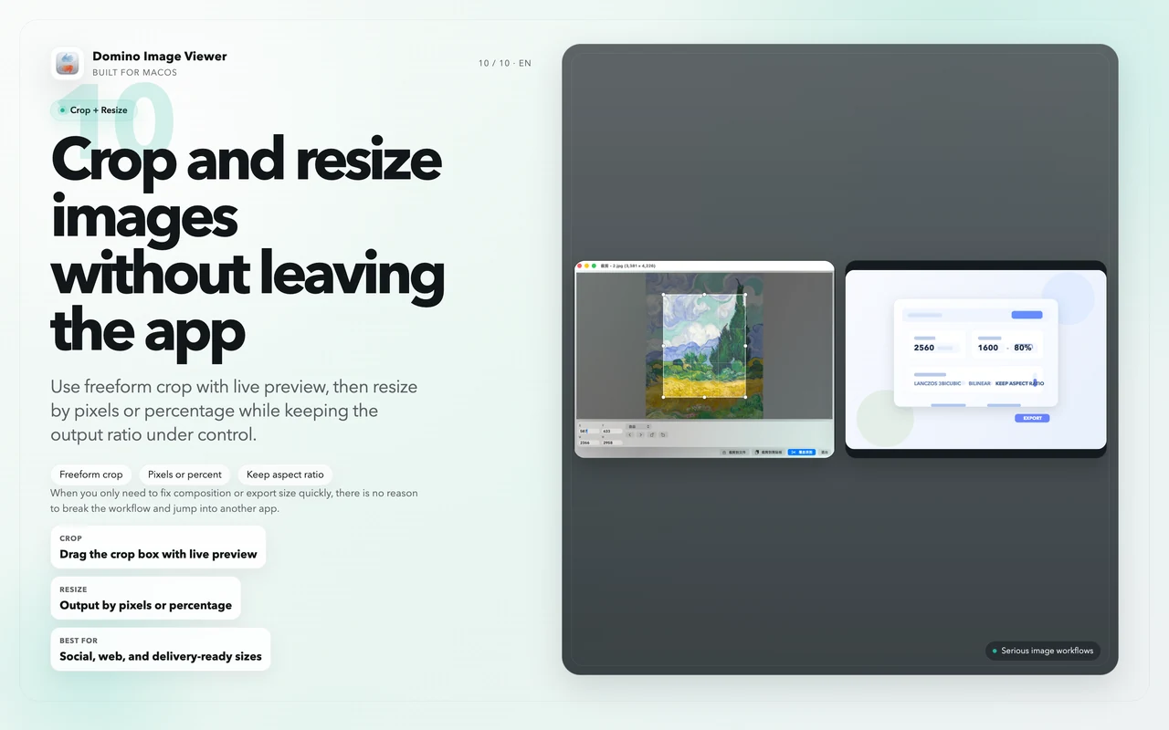 Crop and resize, ready at hand.